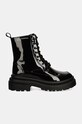 Шкіряні черевики Karl Lagerfeld Jeans BROOKE KLJ41151.1BP чорний AW24