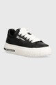 Karl Lagerfeld Jeans sneakersy skórzane KLJ KUP platforma biały KLJ64820.000