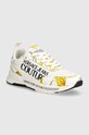 Αθλητικά Versace Jeans Couture Dynamic υφασμάτινο λευκό 77VA3SA3.ZP341.G03