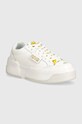 Kožené tenisky Versace Jeans Couture Ravewing platforma bílá 77VA3ST2.ZP305.G03