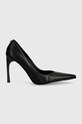 Δερμάτινες γόβες Versace Jeans Couture Sadie 77VA3S25.ZP127.899 μαύρο AW24