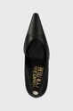 Δερμάτινες γόβες Versace Jeans Couture Sadie μαύρο 77VA3S25.ZP127.899