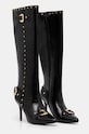 Obuv Vysoké čižmy Versace Jeans Couture Scarlett 77VA3S58.ZS871.899 čierna
