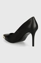 Παπούτσια Δερμάτινες γόβες Versace Jeans Couture Scarlett 77VA3S50.ZP127.899 μαύρο