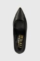 Δερμάτινες γόβες Versace Jeans Couture Scarlett μαύρο 77VA3S50.ZP127.899
