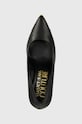 Δερμάτινες γόβες Versace Jeans Couture Scarlett μαύρο 77VA3S50.ZP127.899