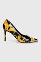 Versace Jeans Couture szpilki Scarlett 77VA3S50.ZS366.G89 złoty AW24