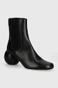 Weekend Max Mara ghete chelsea de piele ESTE 5-8 cm negru 2425796014600.BLACK