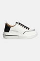 Alexander Smith sneakers in pelle Lancester ASBALSW1806WBK bianco AW24