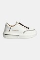 Alexander Smith sneakers din piele Lancaster ASBALSW1948WBK alb AW24