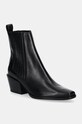 Kennel & Schmenger ghete chelsea de piele Zia 5-8 cm negru 41.54010.320