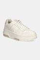 Шкіряні кросівки Tommy Jeans THE BROOKLYN FLATFORM платформа білий EN0EN02592