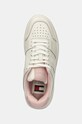 Шкіряні кросівки Tommy Jeans THE BROOKLYN FLATFORM білий EN0EN02592