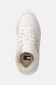 Шкіряні кросівки Tommy Jeans TJW EVA RUNNER WL білий EN0EN02594