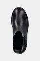 Кожаные полусапоги Tommy Jeans TJW CHELSEA FLATFORM BOOT чёрный EN0EN02597