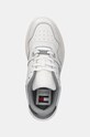 Кроссовки Tommy Jeans TJW RETRO BASKET FLATFORM METAL белый EN0EN02607