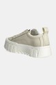 Boty Kožené sneakers boty Tommy Jeans TJW VULC FLATFORM LC LEATHER EN0EN02610 béžová