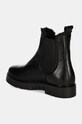 Obuwie Tommy Jeans sztyblety skórzane TJW CHELSEA BOOT WL EN0EN02626 czarny