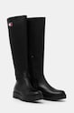 Boty Kozačky Tommy Jeans TJW LONG SHAFT BOOT EN0EN02627 černá