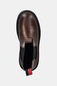 Кожаные полусапоги Tommy Jeans TJW CHUNKY CHELSEA коричневый EN0EN02635