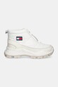 Sněhule Tommy Jeans TJW HYBRID BOOT ZIP UP WL EN0EN02641 bílá NC24