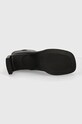 Tommy Jeans cizme de piele THE SOHO BOOT EN0EN02682 negru