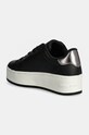 Обувь Кожаные кроссовки Tommy Jeans TJW FLATFORM SNEAKER METALLIC EN0EN02711 чёрный