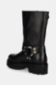 Взуття Шкіряні черевики Tommy Jeans TJW URBAN BIKER BOOT LEATHER EN0EN02728 чорний