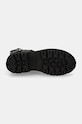 Tommy Jeans stivaletti alla caviglia in pelle TJW URBAN BIKER BOOT LEATHER EN0EN02728 nero