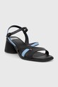 Încălțăminte Camper sandale de piele TWS K201631.001 negru