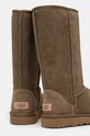 Замшеві чоботи UGG Classic Tall II зелений 1016224.ALP
