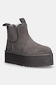 UGG sztyblety zamszowe Neumel Platform Chelsea 5-8 cm szary 1134526.GREY