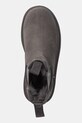 UGG botine din piele întoarsă Neumel Platform Chelsea gri 1134526.GREY