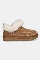 UGG cizme de zapada din piele intoarsa Classic Ultra Mini Alpine 1158224.CHE maro AW24