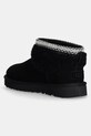 Încălțăminte UGG cizme de zapada din piele intoarsa Classic Ultra Mini Maxi Curly 1158263.BLK negru