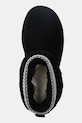 UGG cizme de zapada din piele intoarsa Classic Ultra Mini Maxi Curly negru 1158263.BLK