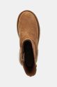 Замшевые кроссовки UGG Classic Twin Seam New Heights коричневый 1158313.CHE