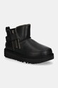 Зимові чоботи UGG Classic Mini Moto Boot з утепленням чорний 1164690.BLK