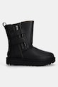 Kožené snehule UGG Classic Short Moto Boot 1164710.BLK čierna AW24