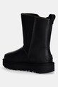 Obuv Kožené snehule UGG Classic Short Moto Boot 1164710.BLK čierna