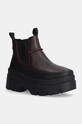 UGG stivaletti chelsea in pelle Brisbane Chelsea pelle fiore marrone 1167932.BCDR
