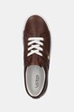 Δερμάτινα αθλητικά παπούτσια Lauren Ralph Lauren Janson II καφέ 802775372007.200