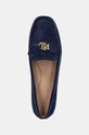 Semišové mokasíny Lauren Ralph Lauren Barnsbury námořnická modř 802821629025.410