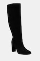 Замшевые сапоги Lauren Ralph Lauren Artizan Tall 802937807001.001 чёрный AW25