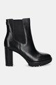 Шкіряні черевики Lauren Ralph Lauren Layne 802937818001.001 чорний AW24