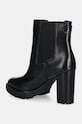 Obuwie Lauren Ralph Lauren sztyblety skórzane Layne 802937818001.001 czarny