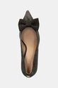 Semišové lodičky Lauren Ralph Lauren Lanette Bow zelená 802944556003.300