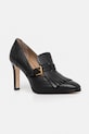 Lauren Ralph Lauren bőr tűsarkú Colleen tűsarok fekete 802944557001.001