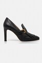 Lauren Ralph Lauren szpilki skórzane Colleen 802944557001.001 czarny AW24