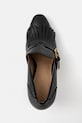 Lauren Ralph Lauren bőr tűsarkú Colleen fekete 802944557001.001